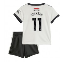Manchester United Joshua Zirkzee #11 Koszulka Trzecia dzieci 2024-25 Krótki Rękaw (+ krótkie spodenki)